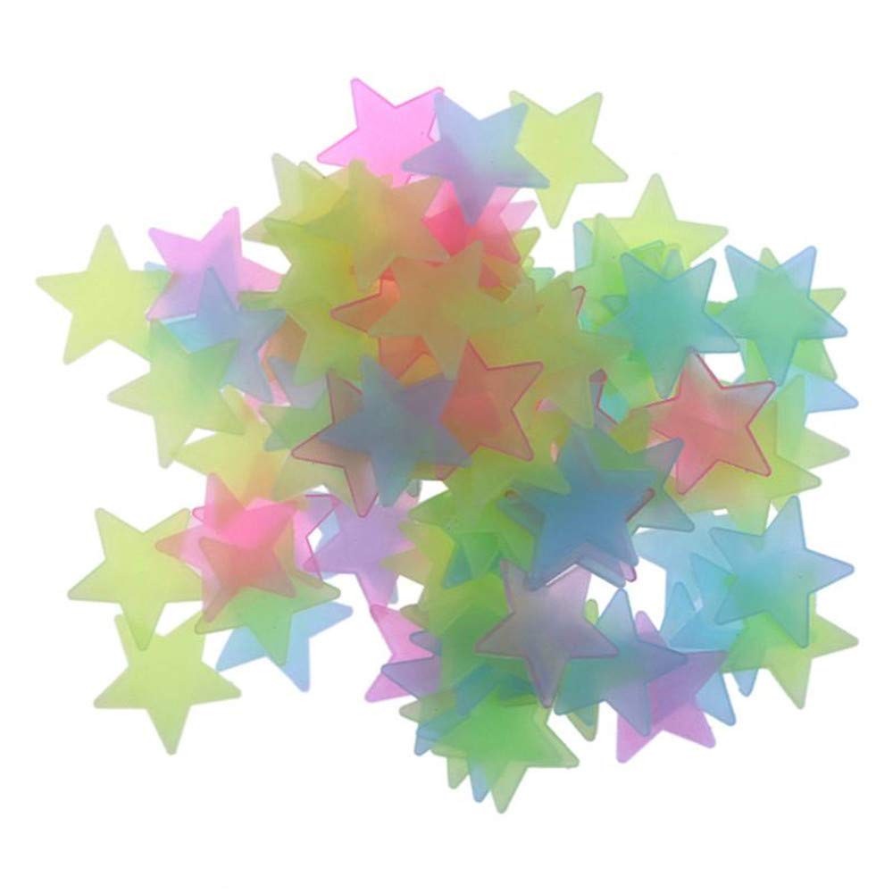 Senlinlv Luminous Star-Shaped Wall Stickers For Home Decoration - Safqqa