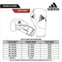 Adidas Boxing Gloves - Black and Silver, 6 oz