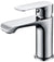 Sarrdesign SD1140-D-CP Basin Mixer Faucet, Single-Handle Bathroom Sink Tap, Chrome Finish
