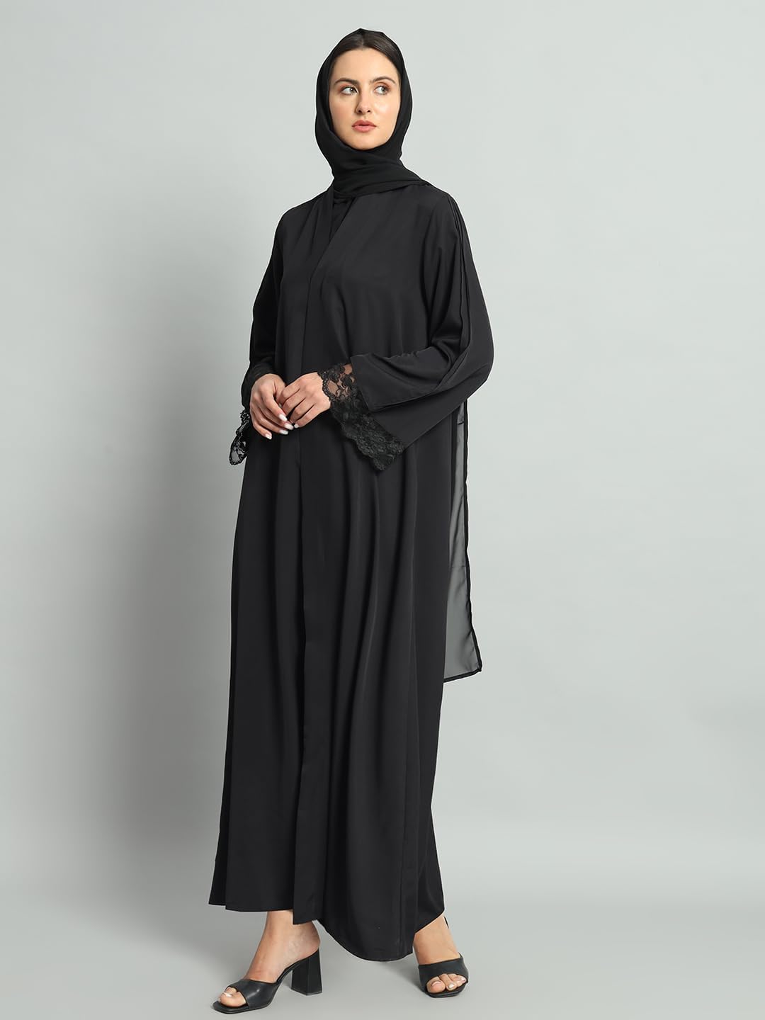 ستايلفيل.إن ملابس نسائية عربية عباءة مع حجاب