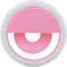 Phone Selfie Light Portable Clip-on Flash LED Phone Ring Light For Mobile Phone - Pink