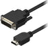 كيندكس kx2591 كابل عرض شاشة من HDMI إلى DVI-D، 1.4 متر - أسود