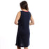 offcliff Women Sleeveless Wide V Neck Comfy Sleepshirt-Nightdresses & Nightshirts