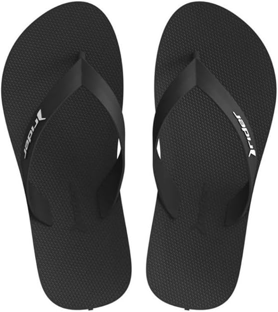 Rider Men Slipper Black Lightweight Comfortable Flip Flops – Safqqa Egypt