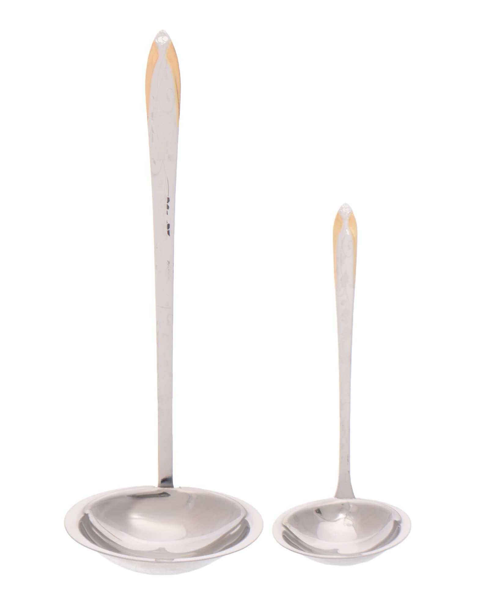 Oxford MD-35GL Stainless Steel Spoon 85-Pieces Set with Wood and Leather Bag, Silver