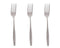 Zinnia Stainless Steel Classy/Mirror Table Forks 3-Piece Set Ergonomic design for comfortable handling