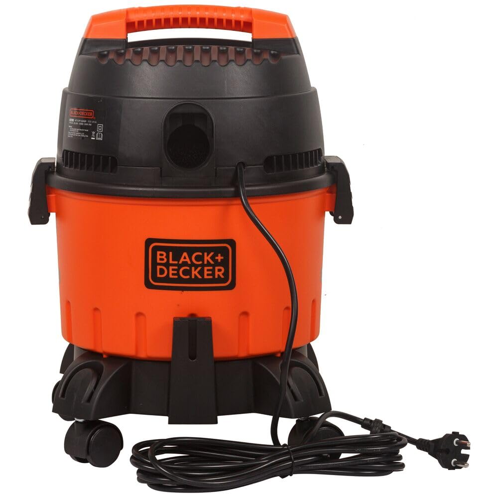 Black & Decker 1200W 10L Wet and Dry Tank Drum Vacuum Cleaner