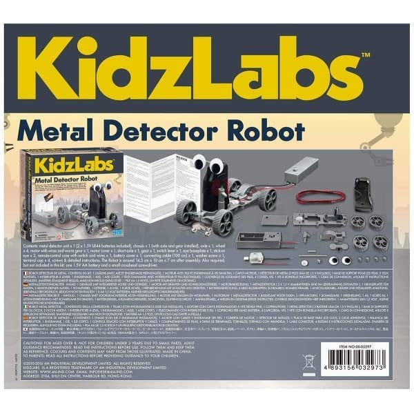 4M Cranberry Metal Detector Robot with Remote Control