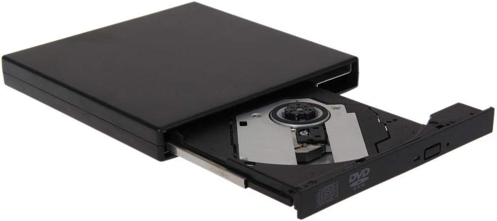 USB 2.0 External DVD ROM Combo Drive CD-RW Burner Player Reader For Laptop MAC