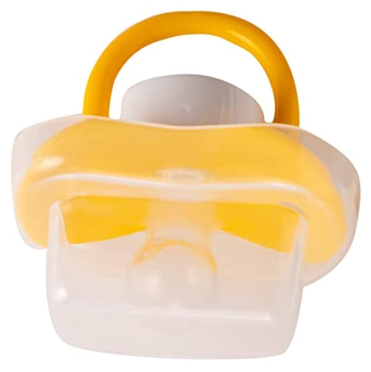 لهاية بتصميم مشطوف من نايس بيبي، لون اصفر