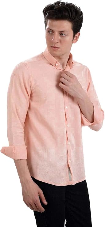 White Rabbit Men's WR1018S19 Long Sleeve Shirt