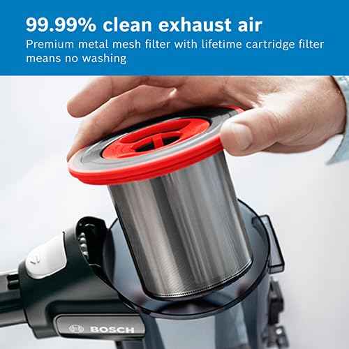 Bosch Unlimited 7 BCS711GB ProHome MultiUse Lightweight Cordless Vacuum Cleaner with Flex Tube & Accessories, 1 Battery 40 minutes runtime - Anthracite - Safqqa Egypt