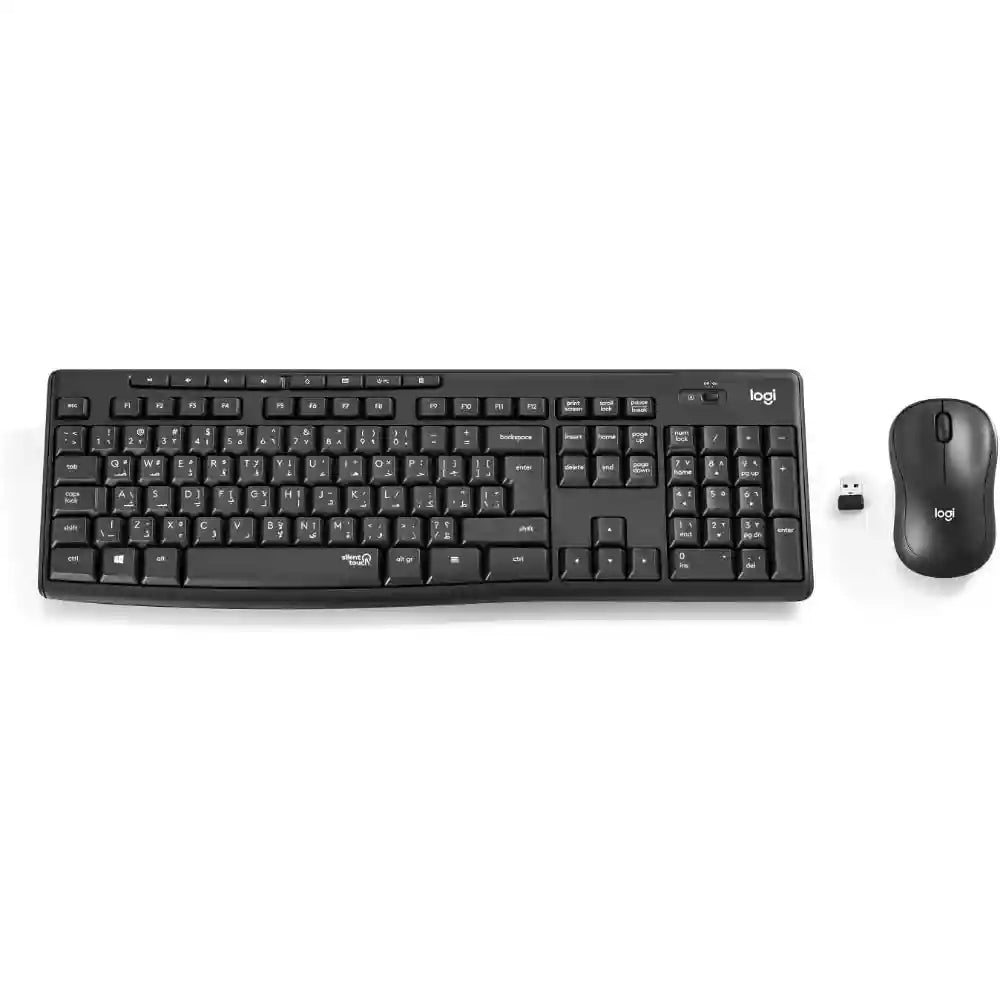 Logitech Mk295 Keyboard with Mouse Combo - Scratch in Mouse - Safqqa Egypt