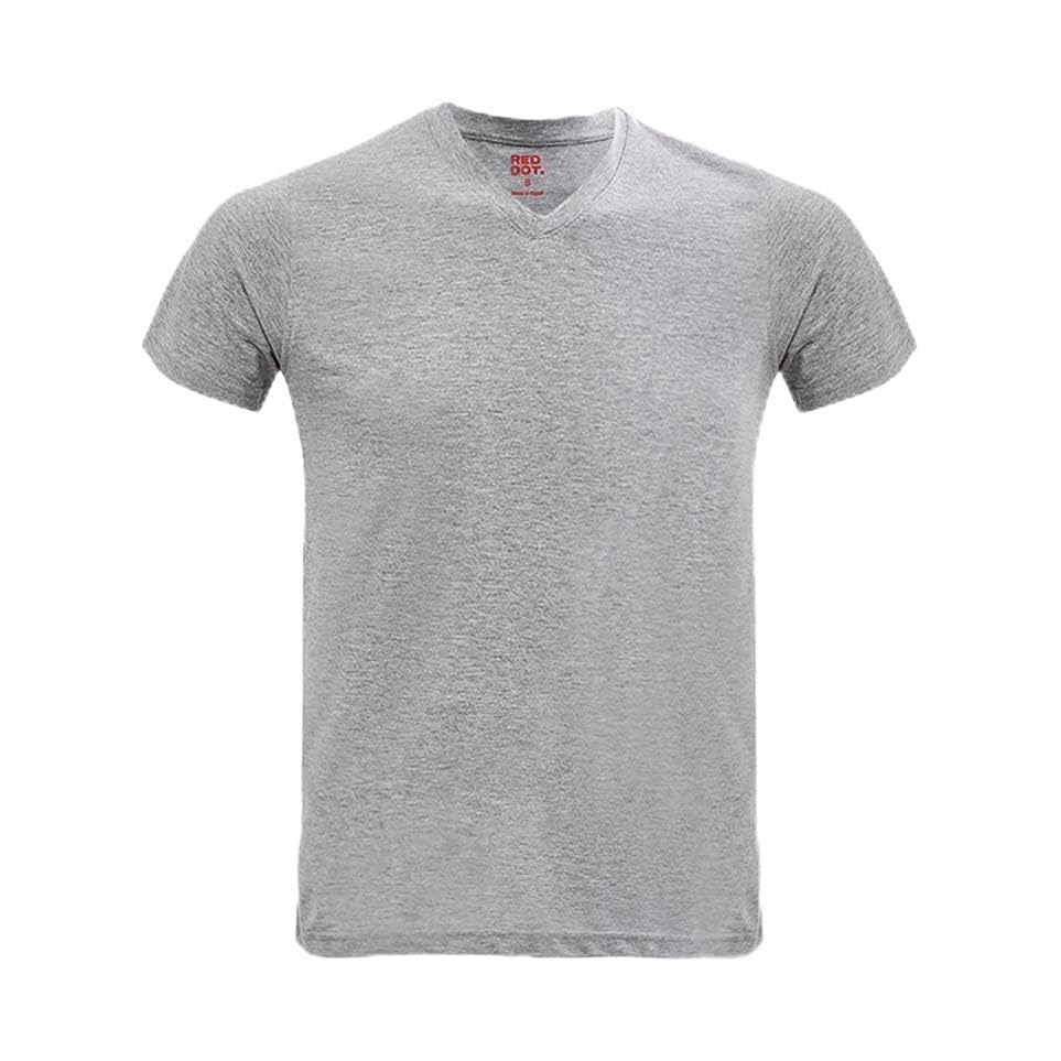 Red Dot Men’s T-Shirt Pack – 3 Pieces, Comfortable & Casual - Safqqa