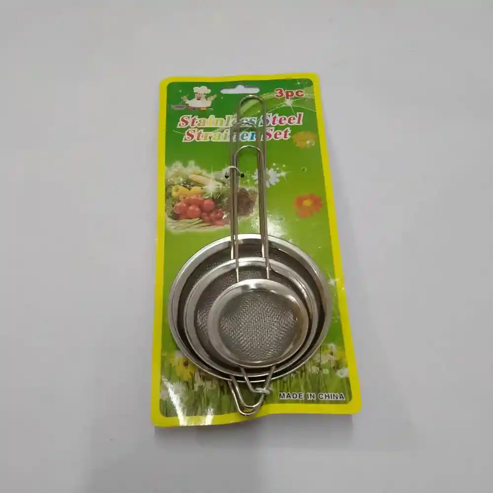 A silver strainer set, kitchen utensils. - Safqqa Egypt