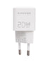 G-Power GP-C1 20W Dual USB Charger (USB-A and Usb-C) Qualcomm Quick Charge 3.0 Compatible with iPhone 14/14 Plus/14 Pro/14 Pro Max/13, Galaxy, Pixel 4/3, iPad/iPad - White