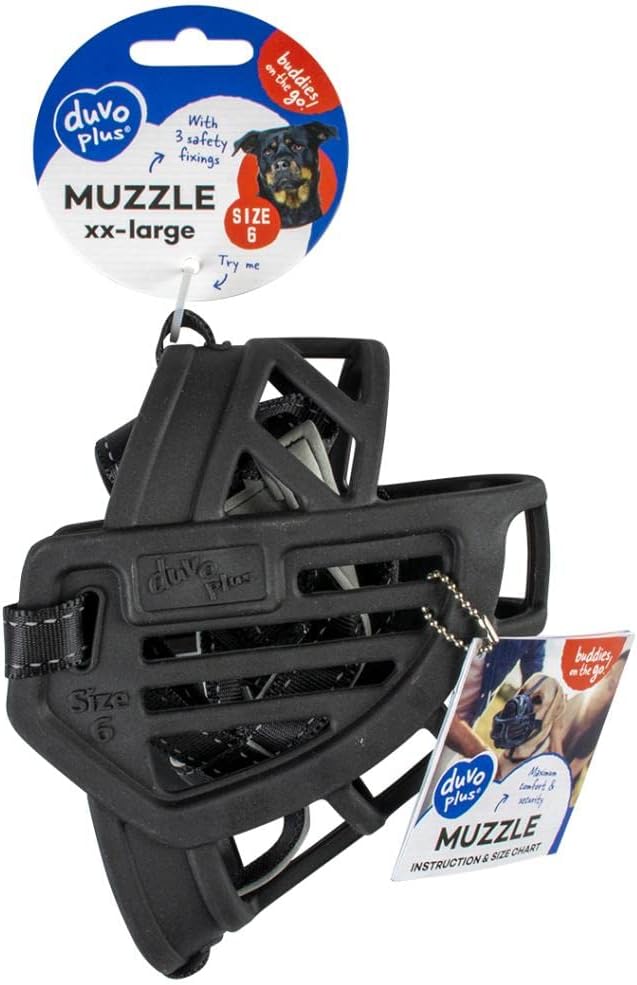 Duvo+ Rubber Dog Muzzle