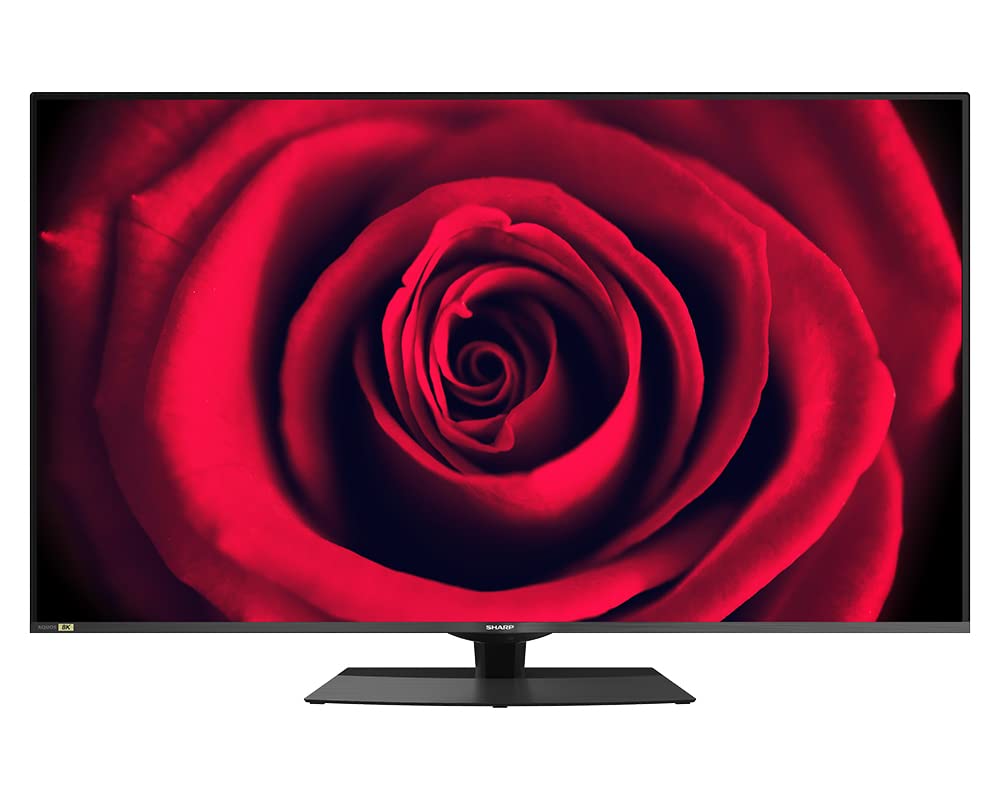 Sharp 8K Smart LED TV 60 Inch With Android System, WiFi Connection, 4 HDMI and 3 USB Inputs - 8T-C60DW1X ( OPEN BOX )