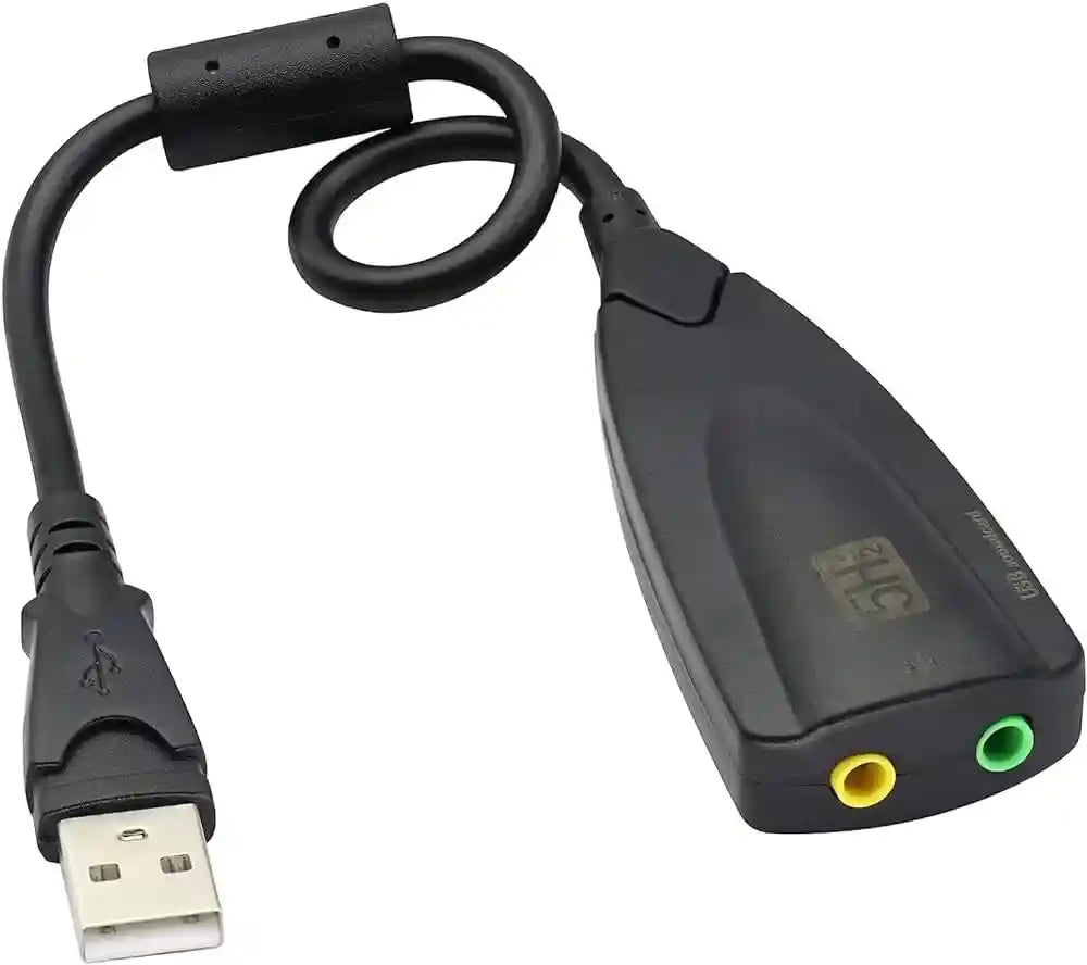 محول صوت احترافي مع ميكروفون وموازن صوت ثلاثي الأبعاد Exon X1174 USB 7.1 كرت صوت خارجي 