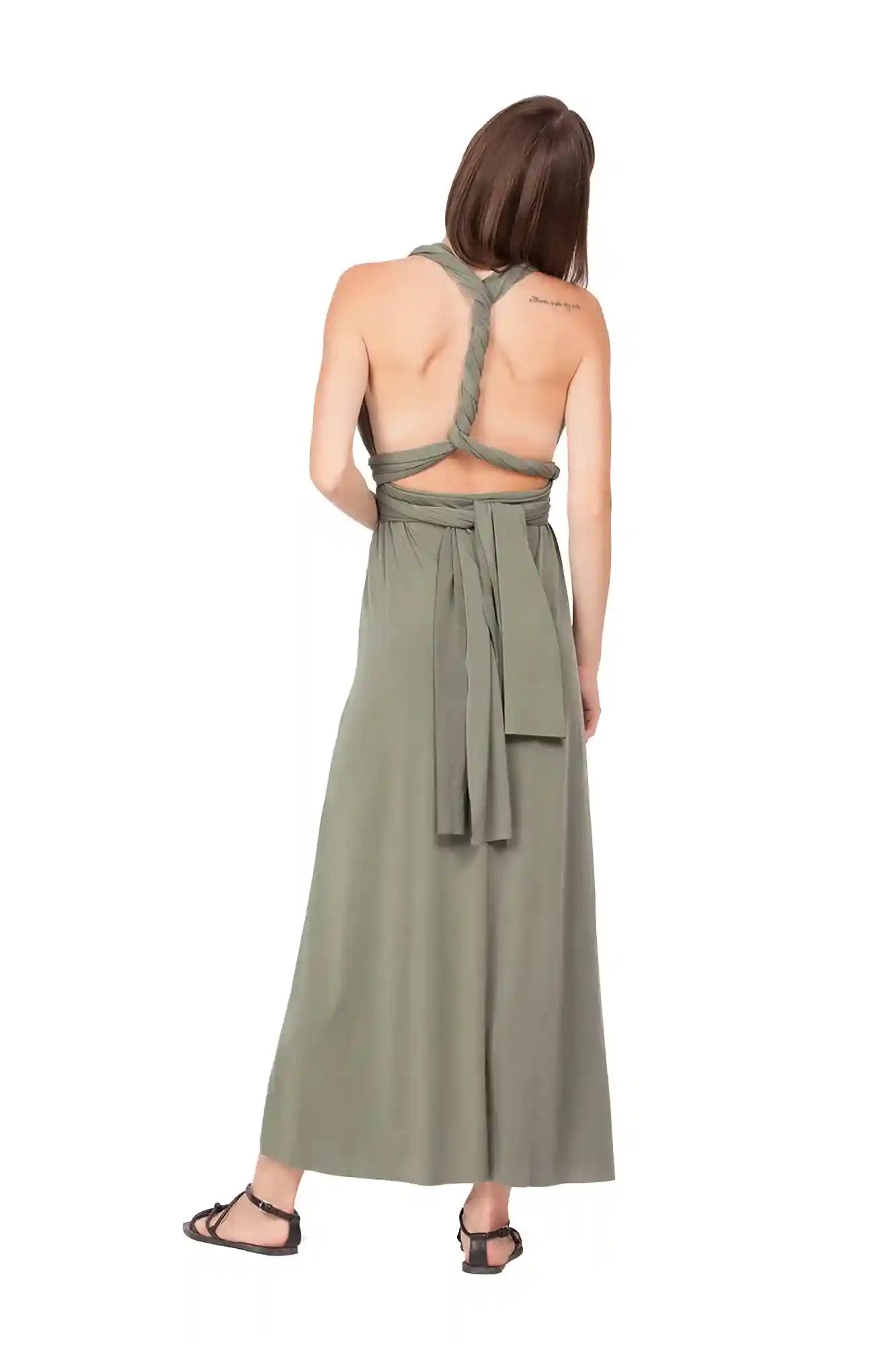 EEZEEY womens Multi Ways Casual Plain Dress Multi Ways Casual Plain Dress - Safqqa Egypt