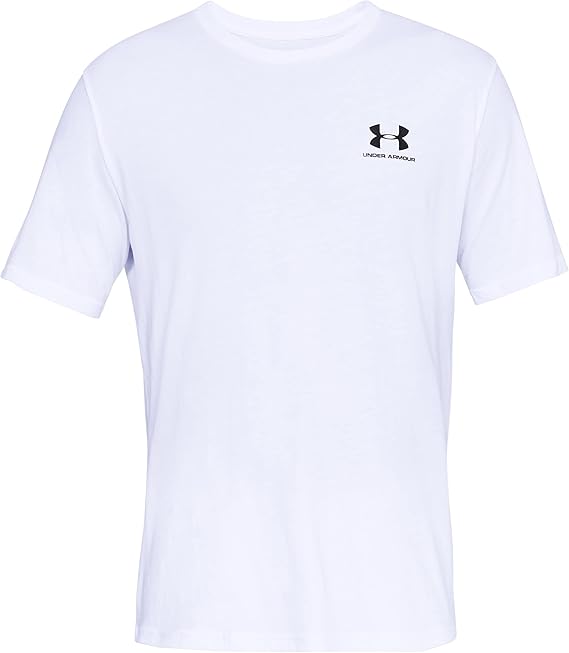 Under Armour Men Sport T-Shirt White Short Sleeve Pack of 1 – Safqqa Egypt