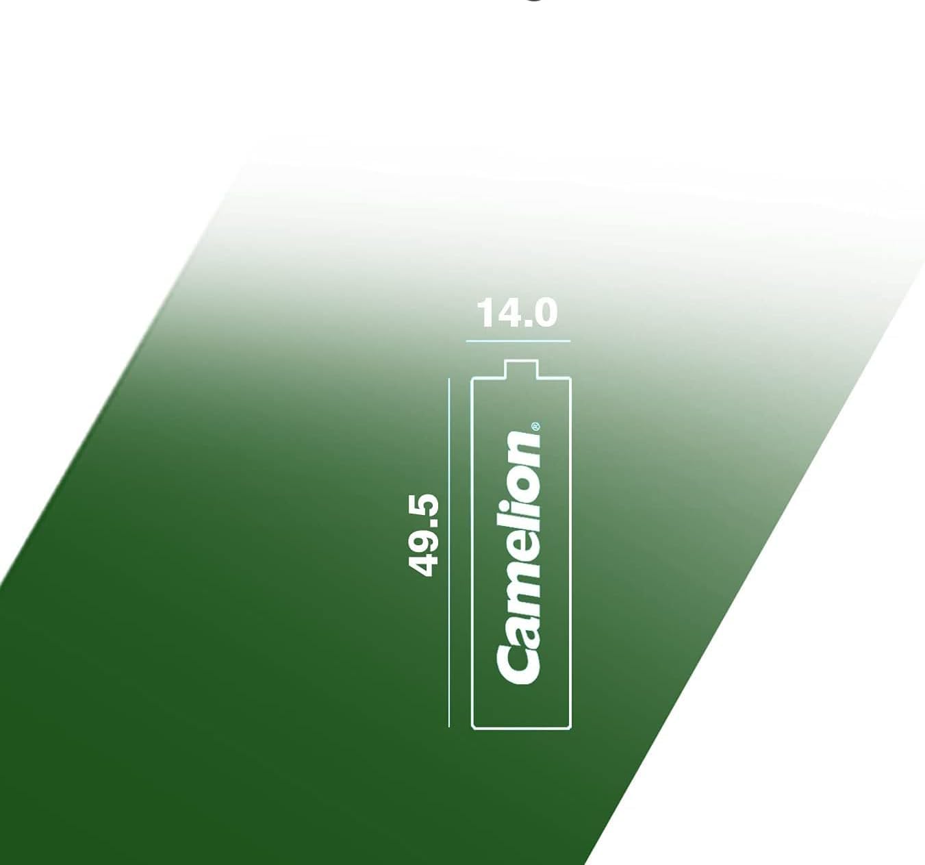 بطاريات Camelion سوبر ثقيلة R6 AA زنك-كربون – طاقة يومية موثوقة (الفئة الخضراء، عبوة من 24) - صندوق تالف