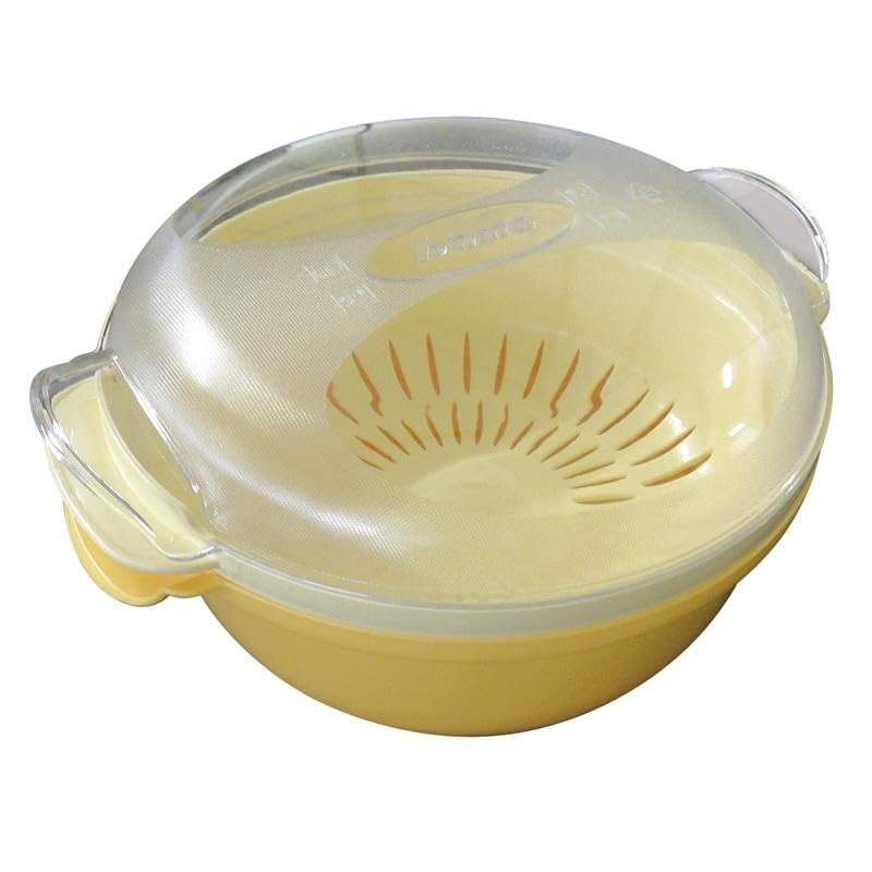 وعاء لتخزين الطعام بالبخار من Bama مع غطاء والميكروويف بسعة 1.8 لتر هي وعاء متعدد الاستخدامات مصمم لتبخير الطعام