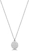 Mestige Copper Pendant Necklace with Crystal Stone for Women - MSNE3868