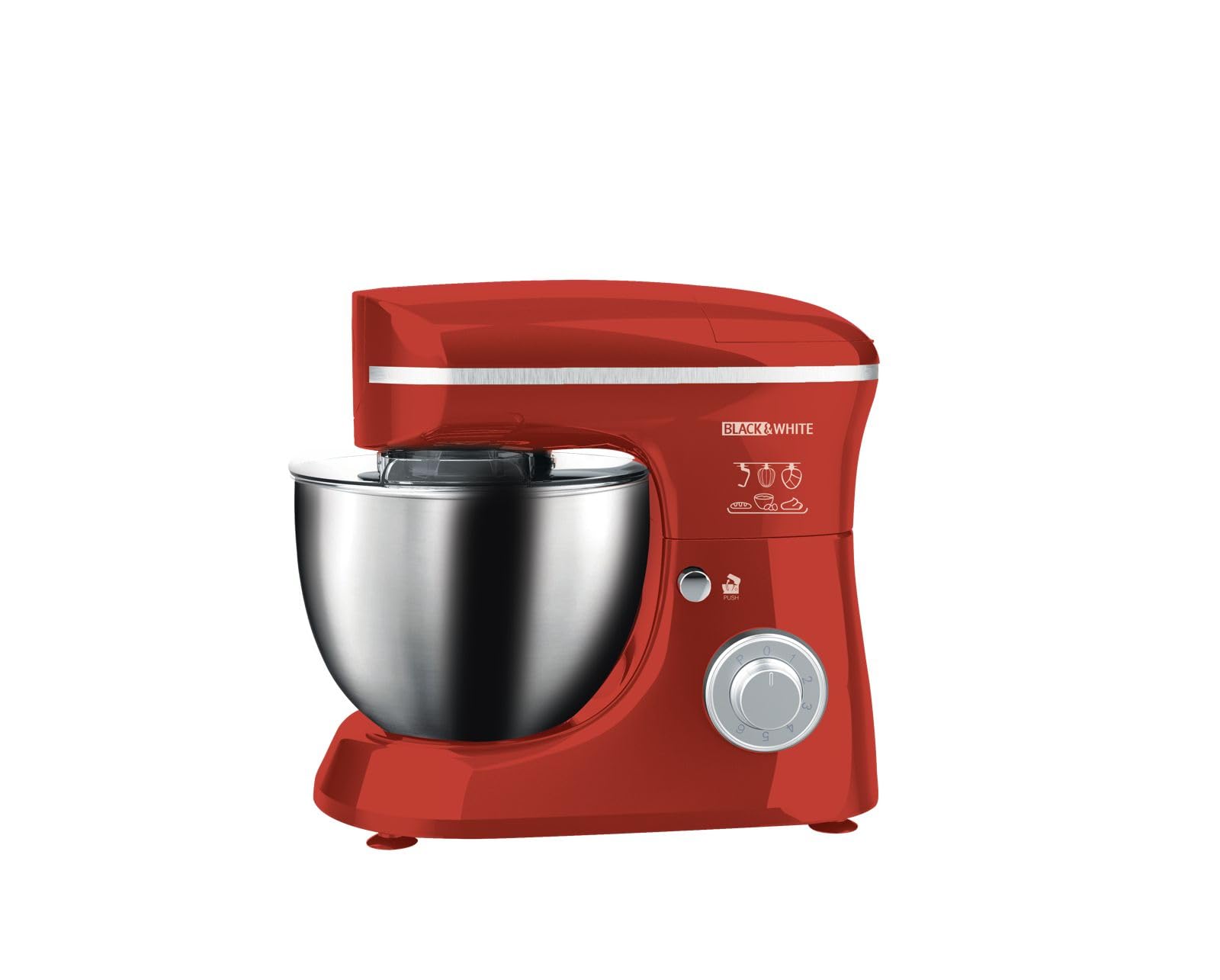 عجانة عجين بلاك آند وايت SM-513 احترافية بقدرة 1300 وات وسعة 5.5 لتر