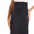 esla_Straight Fit Solid Maxi Skirt_Dark Blue - Safqqa Egypt