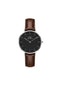 Daniel Wellington Watch Unisex , Japanese Quartz Movement, Analog Display,  Leather Strap-DW00100177 - Safqqa