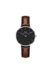 Daniel Wellington Watch Unisex , Japanese Quartz Movement, Analog Display,  Leather Strap-DW00100177 - Safqqa