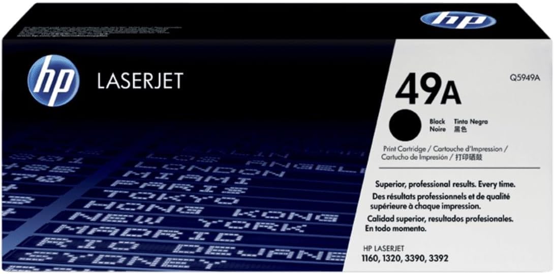 HP Q5949A Leatherjet Print Cartridge 49A  - Black-