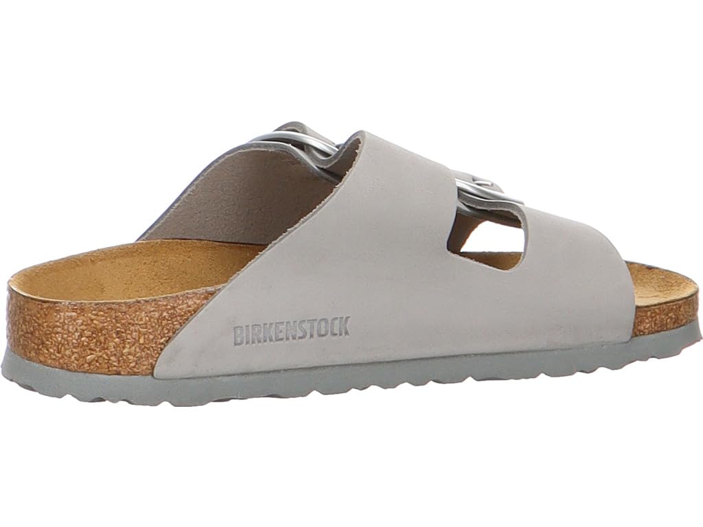 Birkenstock Arizona Big Buckle Nubuck Women's Dove Grey Sandals
