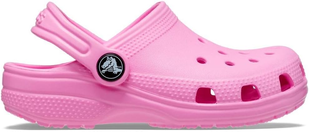 Crocs Girls Slippers Pink Lightweight Comfortable Casual Wear