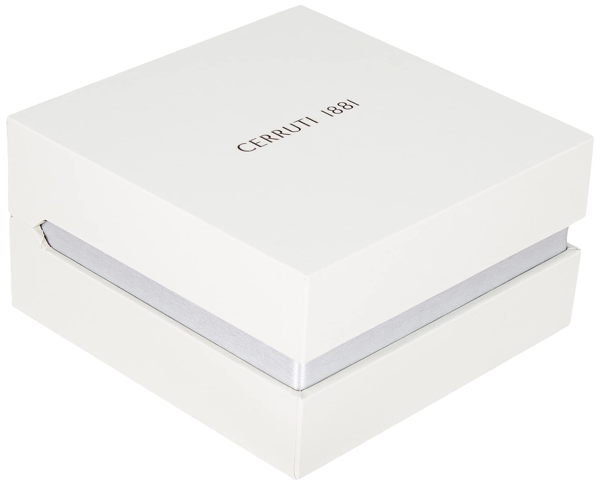 Cerruti 1881 Men’s Round Gold Plated Stainless Steel Cufflinks