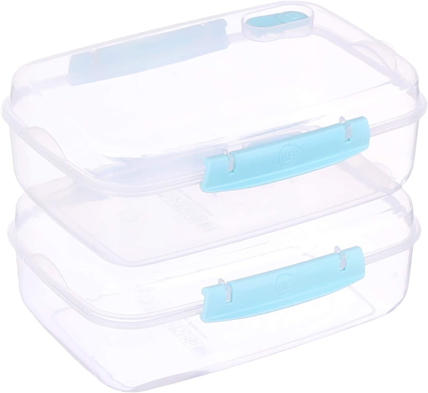 Max plast Plastic Food Container With Lid,  Multi Color – Safqqa Egypt