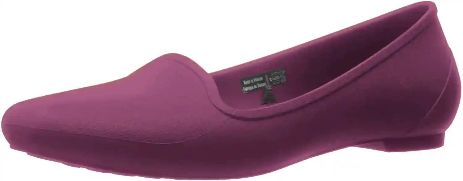 Crocs Eve Pointed Toe Solid Ballerina Shoes For Women - Safqqa Egypt