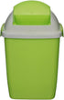 Max Plast Plastic Trash Bin with Swing Lid