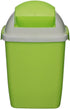 Max Plast Plastic Trash Bin with Swing Lid