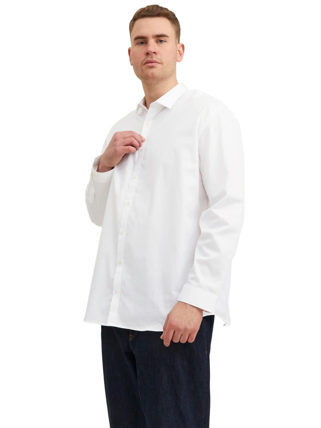 Jack & Jones Men’s Stylish Blacardiff Long-Sleeve Shirt – Safqqa Egypt