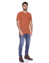 DeFacto Basic Chest Pocket Round Neck Short Sleeves T-Shirt for Men