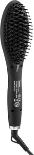Kimi hair straightening brush, black - km-1320 Smooths and straightens hair effectively - Safqqa Egypt