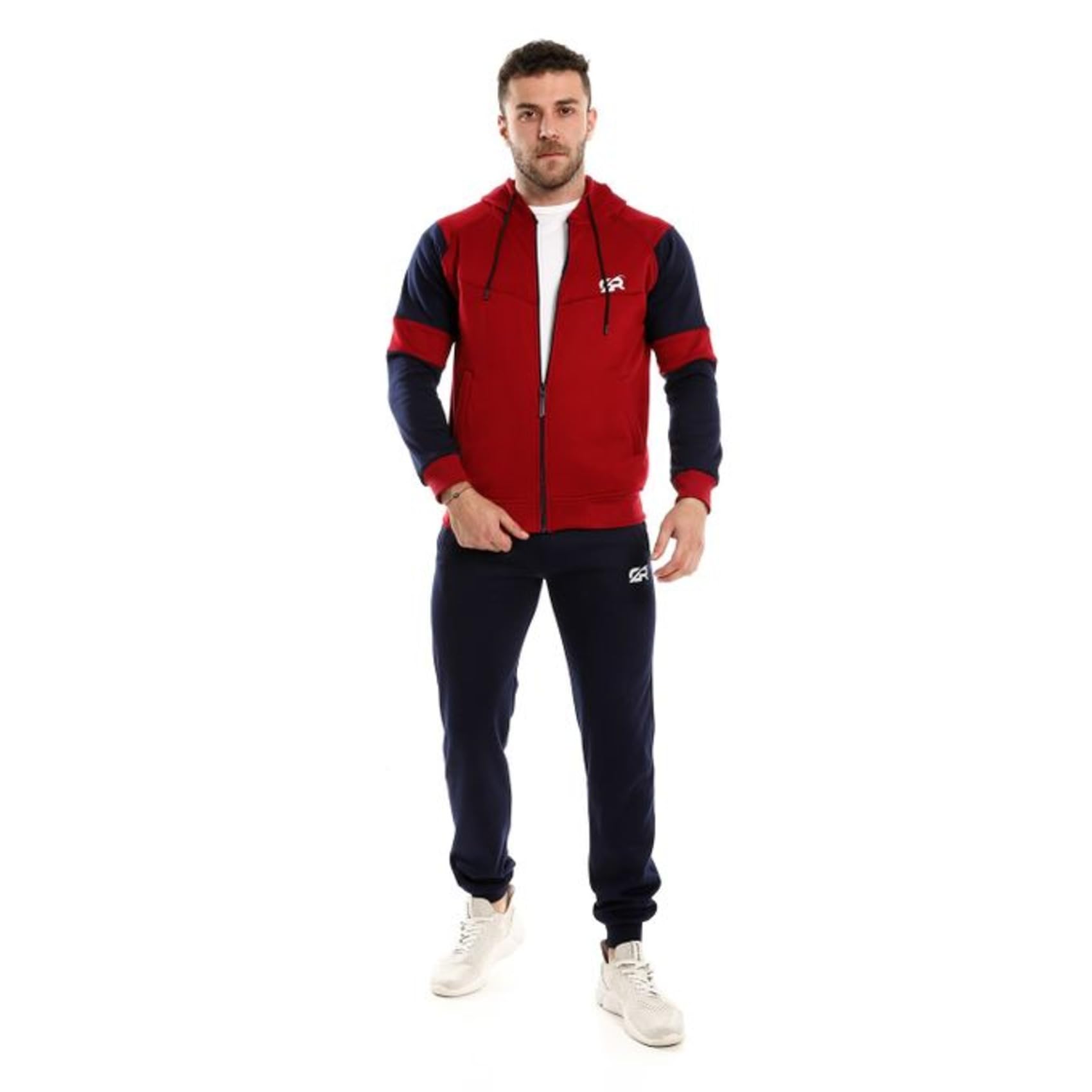 CAESAR MensHoodie With Pants Training Suit,multicolour