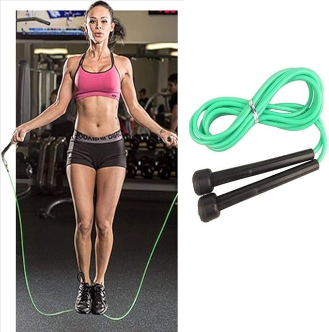 حبل قفز ستاي فيت من ام دي، بلاستيك مع اكياس تخزين، 5 الوان متنوعة