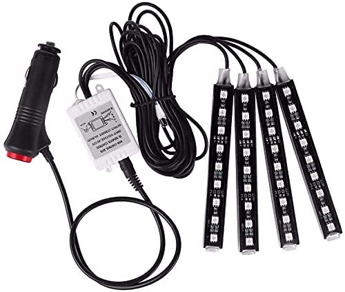 Car Pedals Salon LED Strip Kit with Music Sensor and Remote Control – 8 Colors