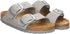 Birkenstock Arizona Big Buckle Nubuck Women's Dove Grey Sandals