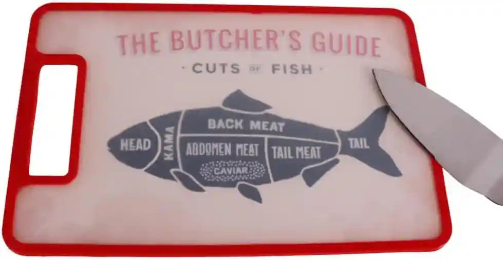 مجموعة 3 قطع من لوحات التقطيع المزخرفة من هيرفين، 19.5 × 29.3 سم، بمقابض – Safqqa Egypt