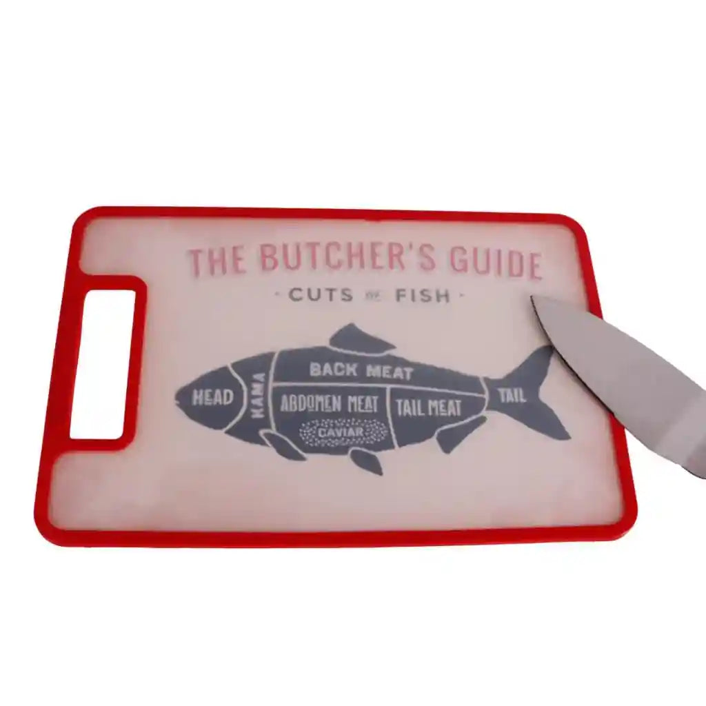 مجموعة 3 قطع من لوحات التقطيع المزخرفة من هيرفين، 19.5 × 29.3 سم، بمقابض