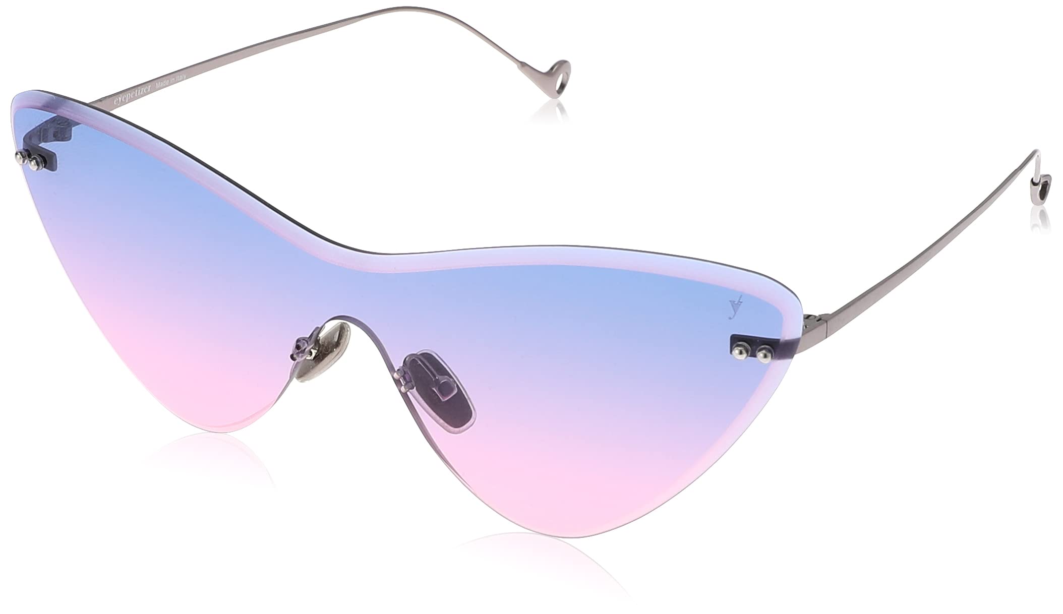 Eyepetizer Sunglasses For Uniex - Silver Lightweight and comfortable metal frame